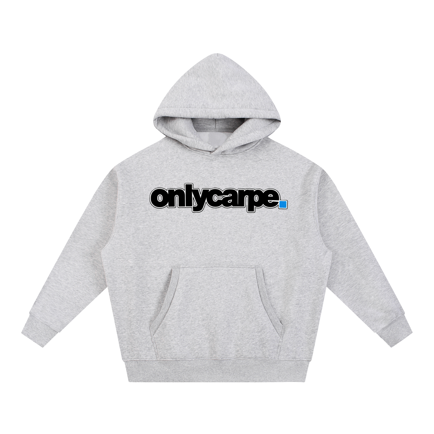 "onlycarpe" Boxy Fit Fleece Hoodie